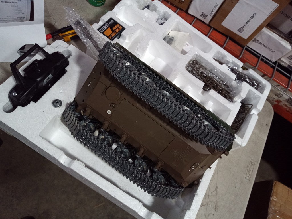 US Stock Henglong 1/16 7.0 Customized M26 Pershing RTR RC Tank 3838 Radio Controlled Panzer Model Metal Tracks Wheels