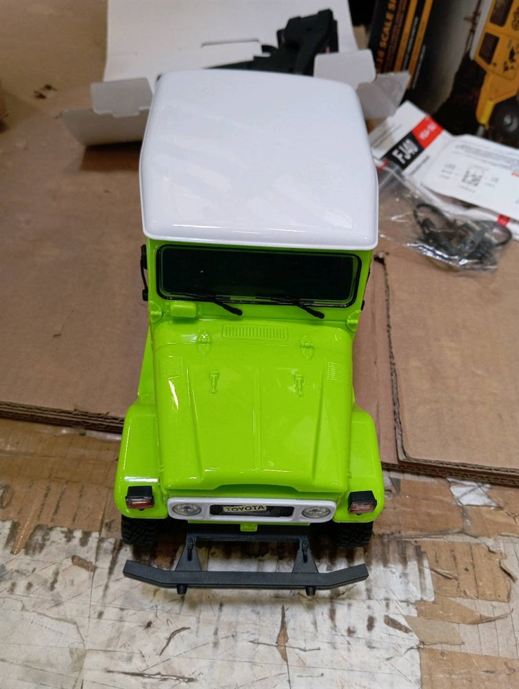 US Stock 1/16 HG 4x4 RC Off-road Vehicles Land Cruiser FJ40 Electric Remote Controlled Crawler Car DIY Hobby Model