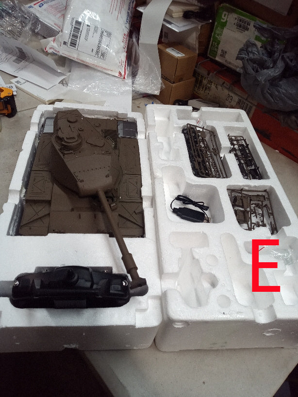 US Stock Used Henglong 1/16 Scale TK7.0 Customized Professional Edition Walker Bulldog RTR RC Tank 3839 Metal Tracks Wheels